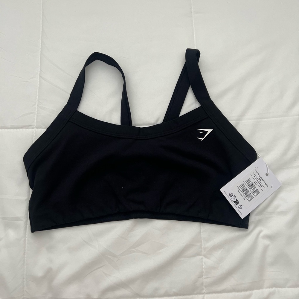 Black Gymshark Women's Sports Bra